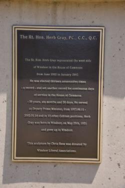 The Rt. Hon. Herb Gray, PC., C.C., Q.C.