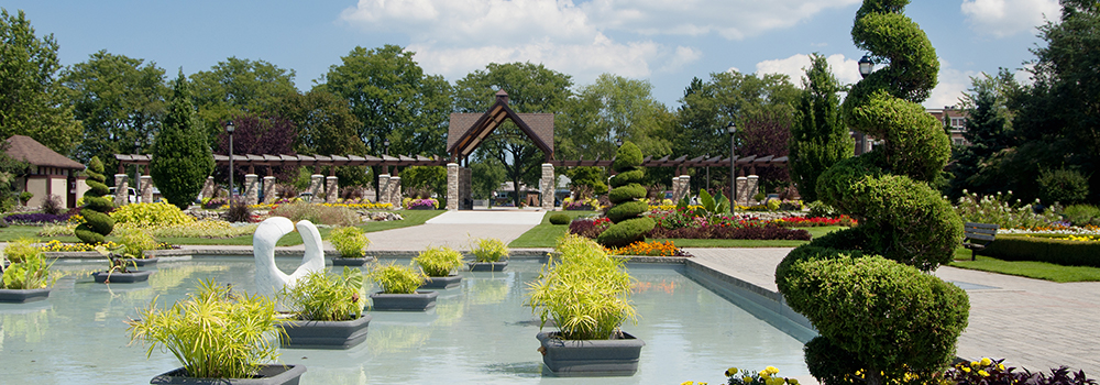 Jackson Park Fountain and Gardens