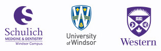 Schulich, University of Windsor and Western logos