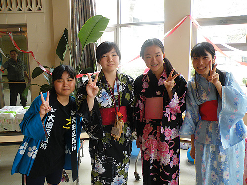 Misono Girls in traditional costume