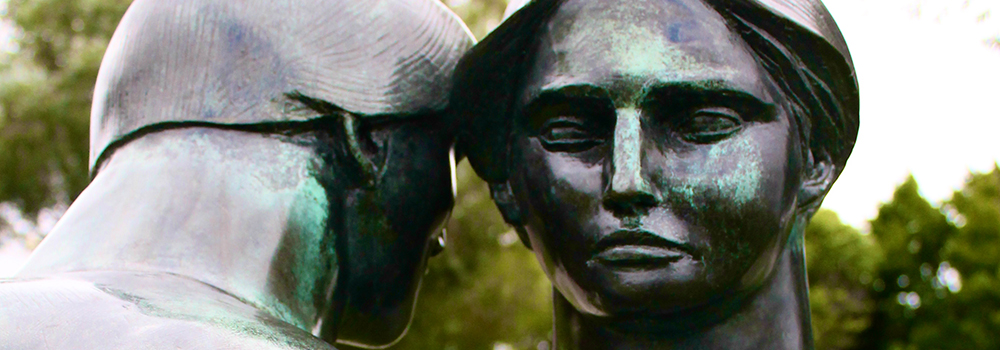 "Consolation" sculpture in the Windsor Sculpture Park