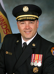 Fire Chief Stephen Laforet portrait