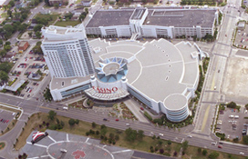 Aerial View of Casino Windsor