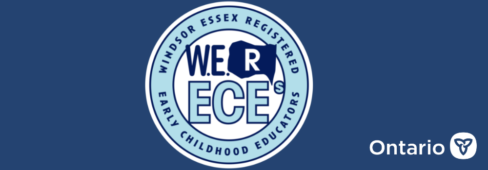 Logos for WERECE and Government of Ontario