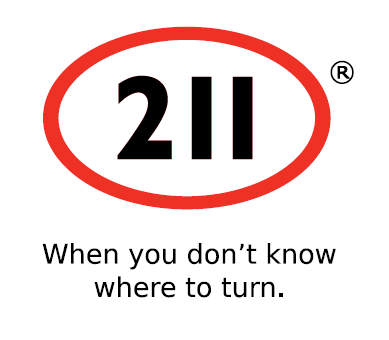 211 When you don't know where to turn logo