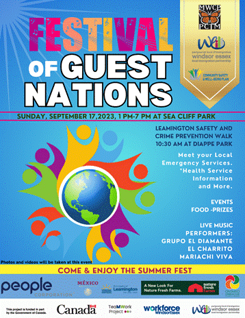 2023 Festival of Guest Nations event flyer
