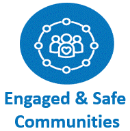 Engaged and Safe Communities logo