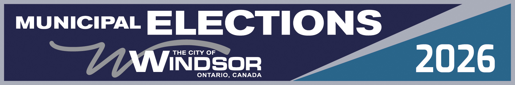 City of Windsor Municipal Elections 2026 logo
