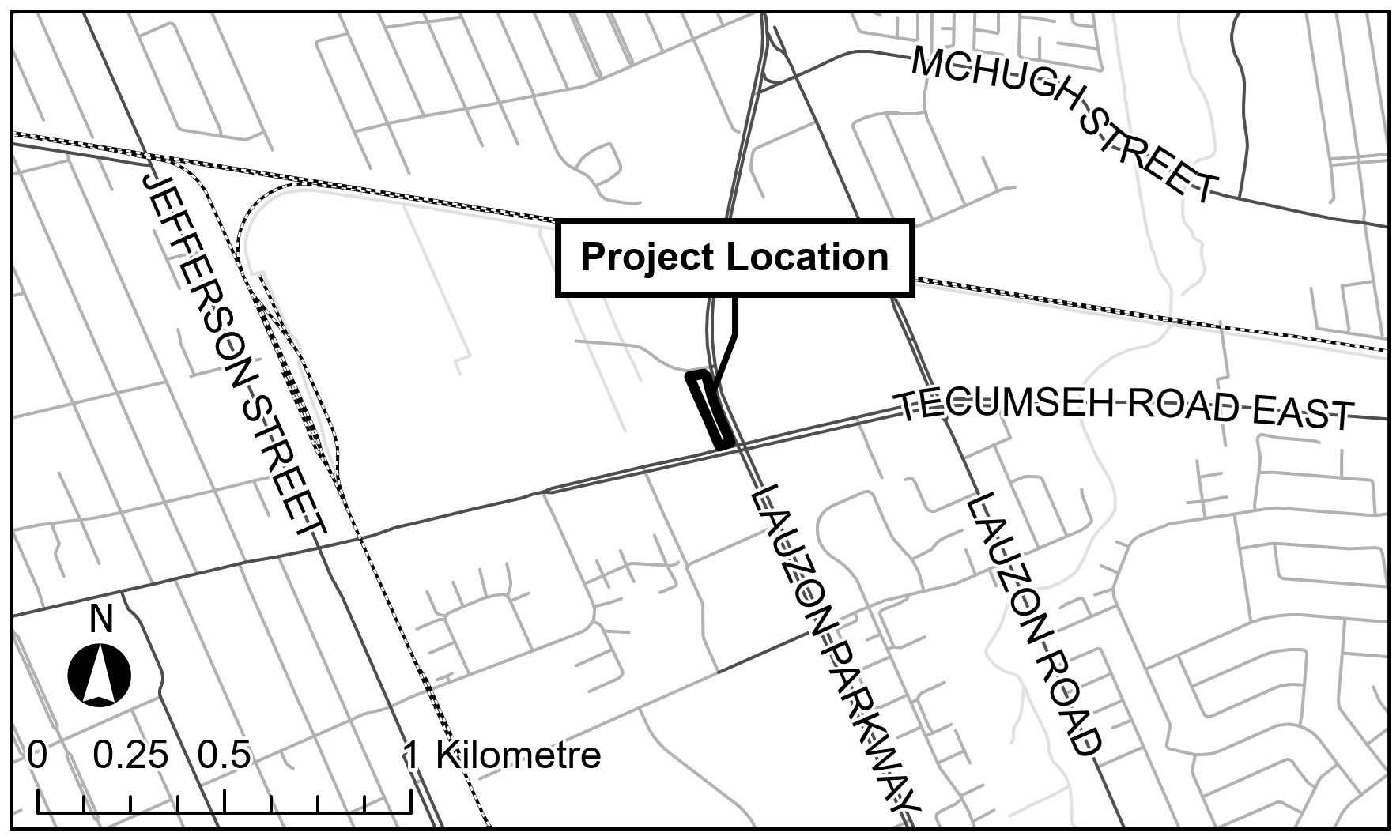 East End Terminal Map