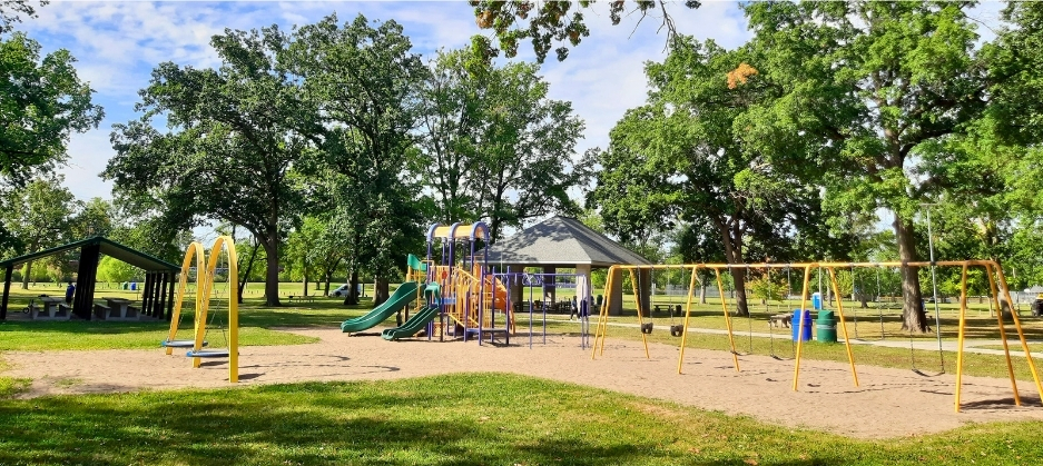 Optimist Memorial Park existing playground