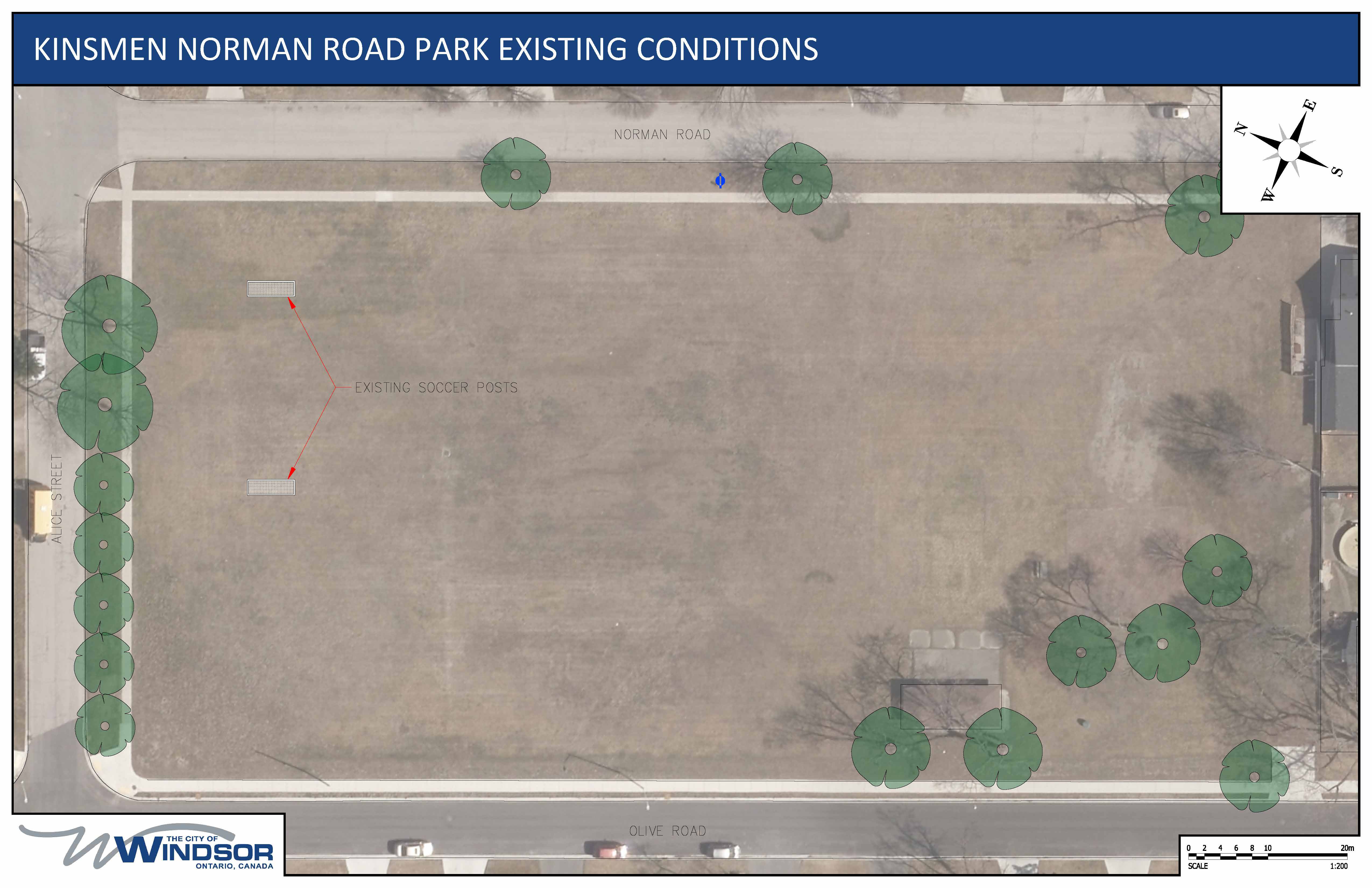 Kinsmen Norman Road Park Redevelopment Existing Conditions