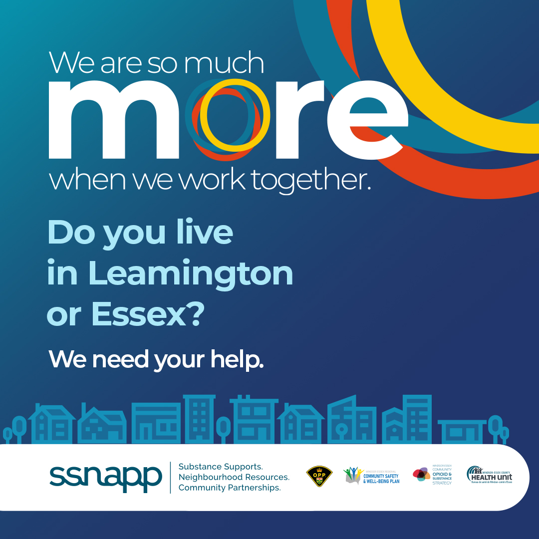 SSNAPP Survey Flyer Leamington and Essex Safety Plan Community Survey